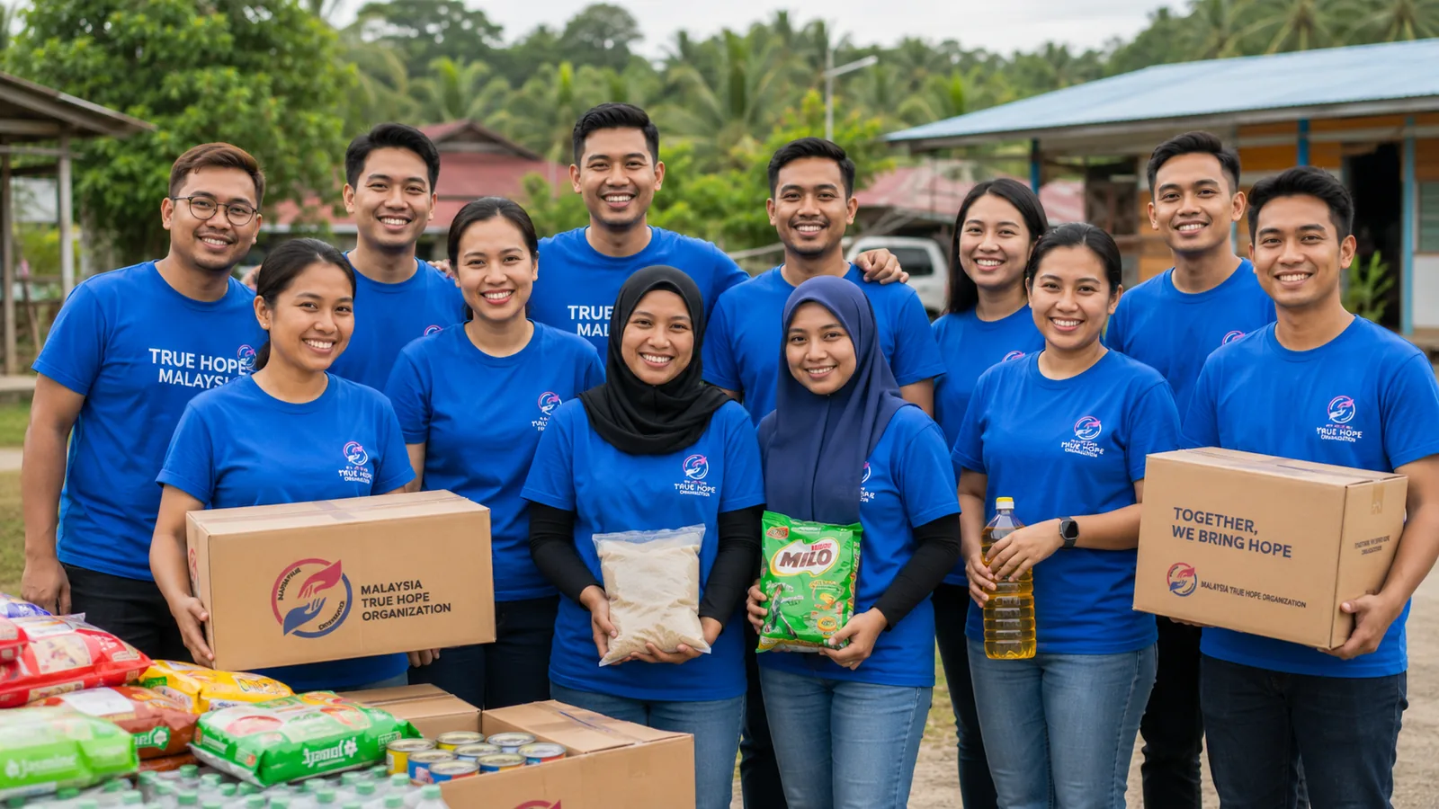 True Hope Malaysia volunteers